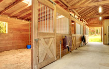 Bunarkaig stable construction leads